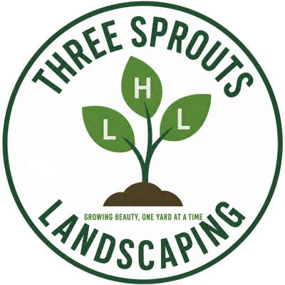 Three Sprouts Landscaping logo